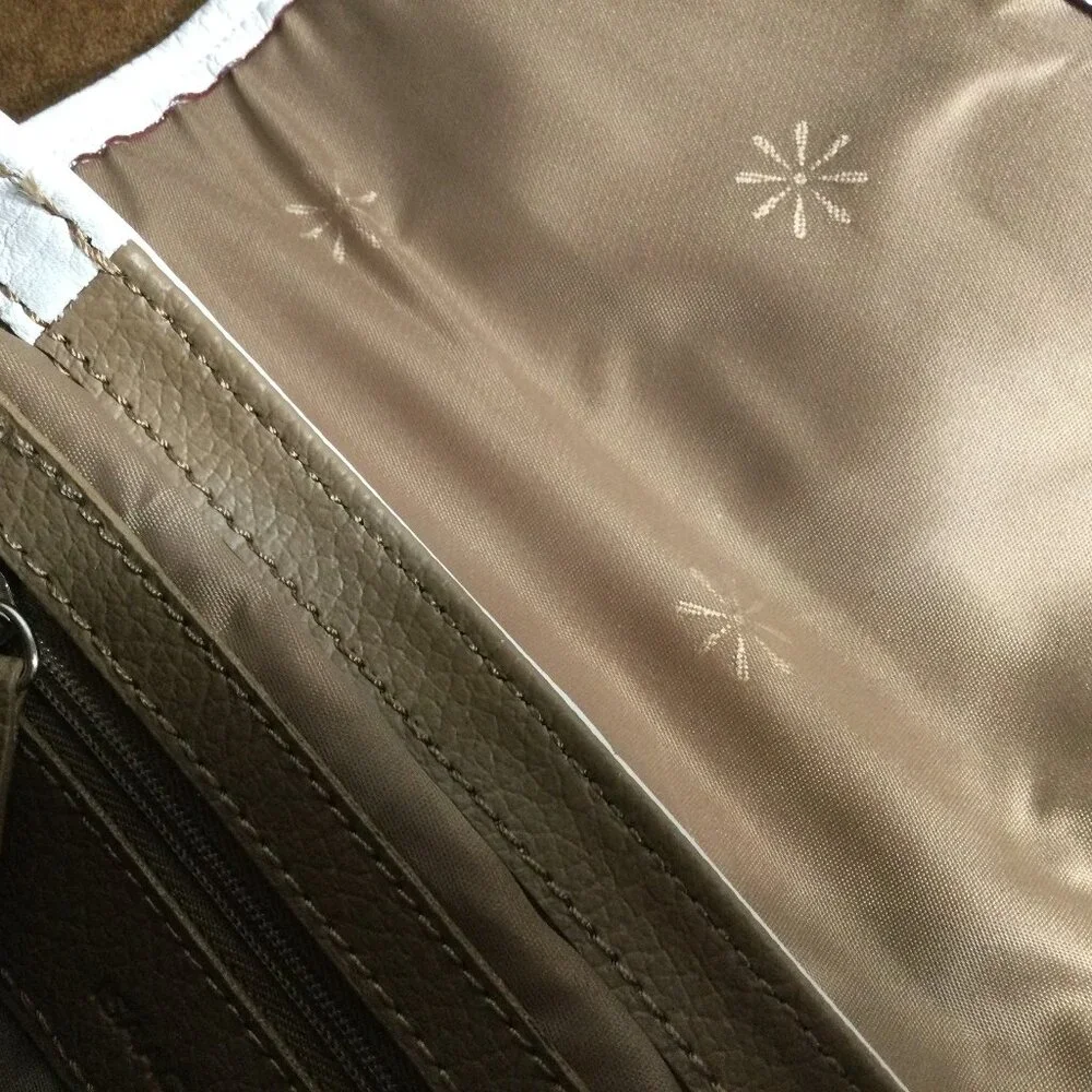 White leather handbag - Picture 6 of 8